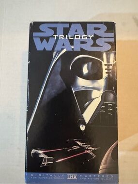 Original Star Wars Trilogy VHS 3-Pack - New Hope, Empire, Return of the Jedi